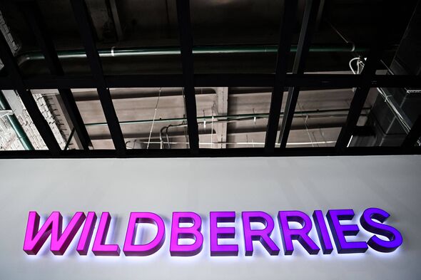 The logo of Russia's e-commerce giant Wildberries
