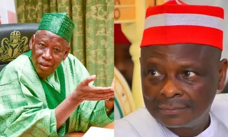 Abdullahi Ganduje and Rabiu Musa Kwankwaso