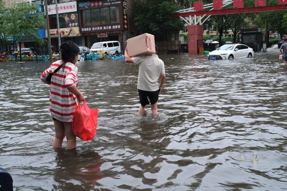 Typhoon-triggered Rainstorms Trigger Flooding In Shenyang