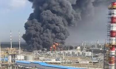 Fire Erupts At Russias Kirishi Oil Refinery After Reported Ukraine Strike Attempt