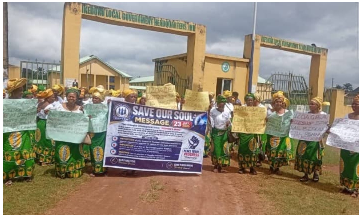 Imo women protest