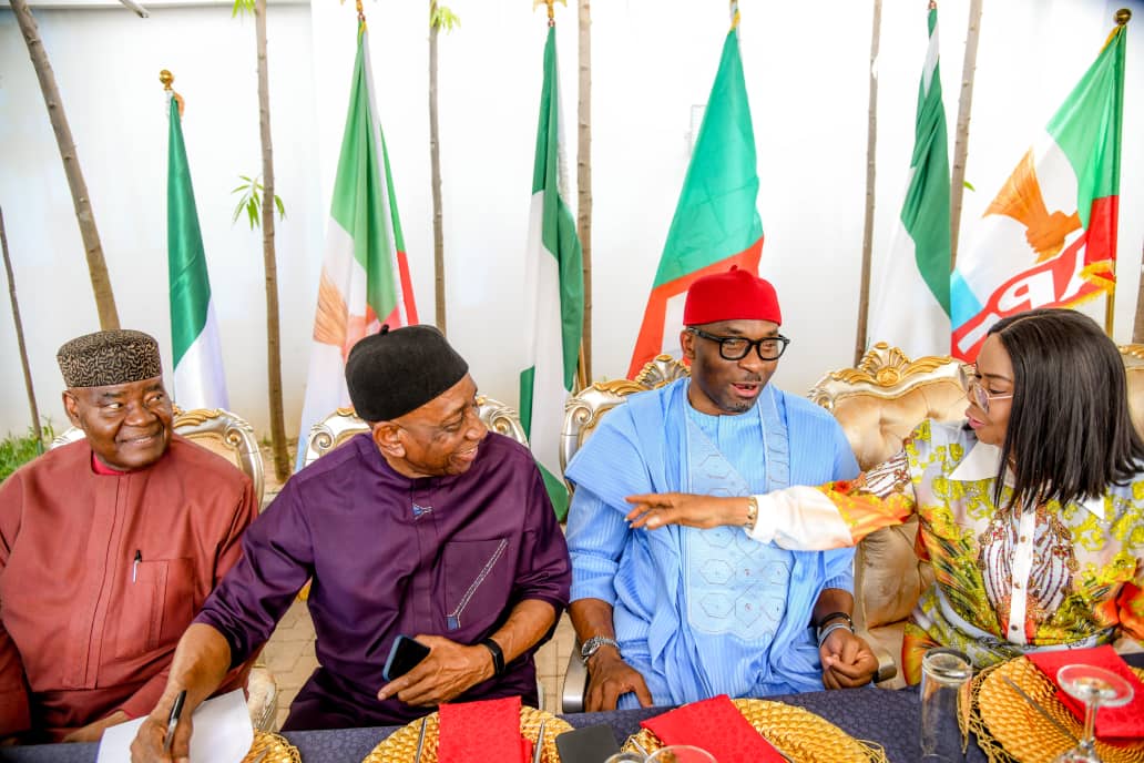 Kalu during APC meeting in Abia