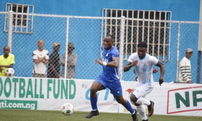 NPFL action recorded between Enyimba and Rivers United