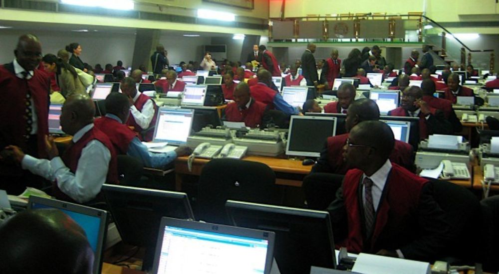 Nigerian Stock Exchange Trading Floor
