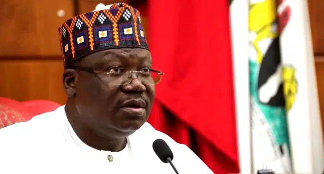 Senate President Ahmed Ibrahim Lawan