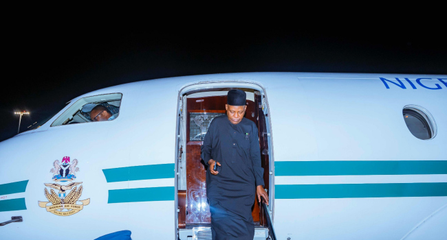 Shettima Arrives New York For 79th UN General Assembly