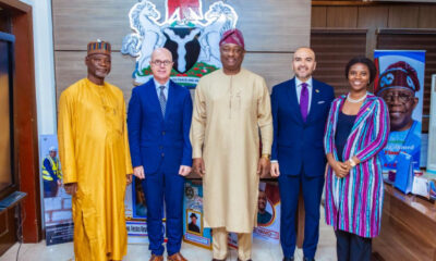 The Minister of Aviation and Aerospace Development Festus Keyamo the Charge dAffaires of the High.jp