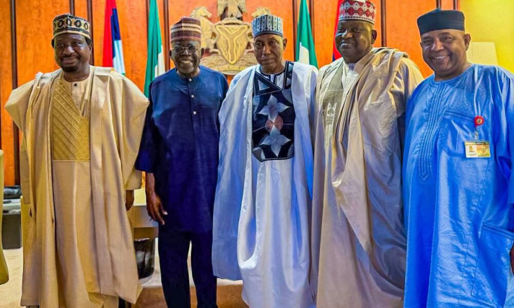 Tinubu meets NDCs Hanga Gaya