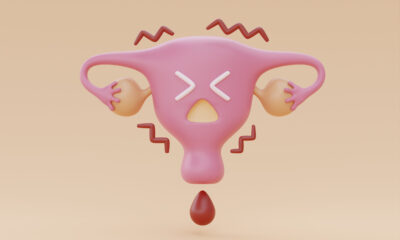 cartoon ovary with blood drop scaled