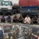 illegal bunkering site in Lagos