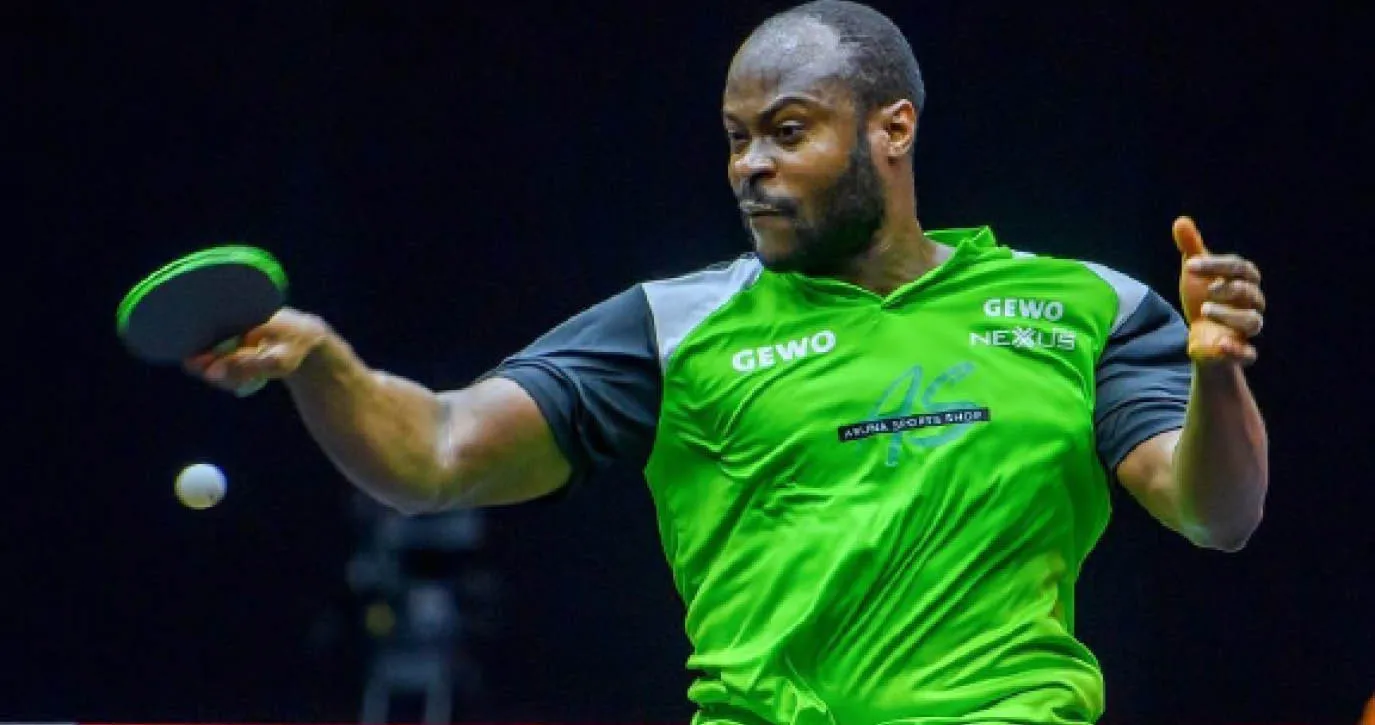 nigerian table tennis star aruna quadri won the countrys second medal at the ongoing african games i