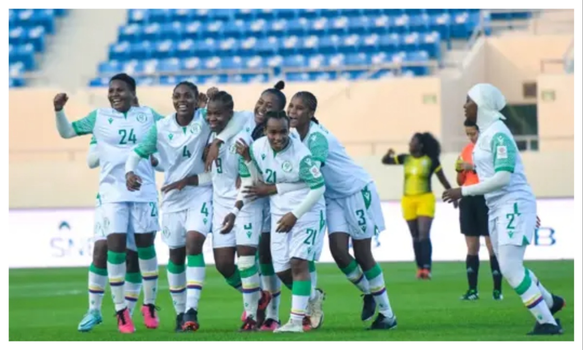2028 Olympic Qualifiers Comoros wallop Sudan to set up Super Falcons showdown
