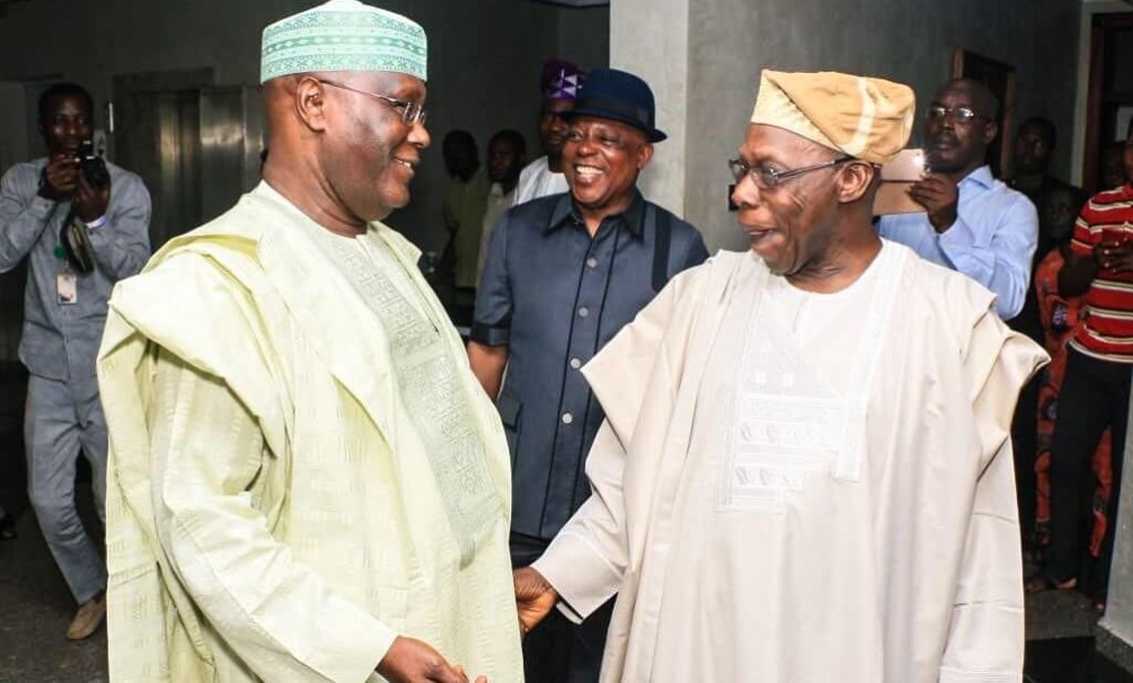 Atiku Abubakar and Olusegun Obasanjo 1