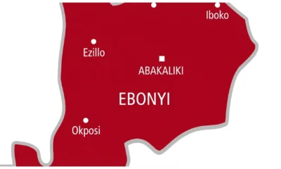 Ebonyi State map