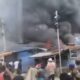 Fire in Abule Oja Lagos