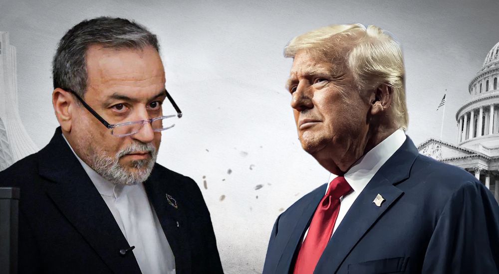 Iranian FM Abbas Araghchi and US President Donald Trump
