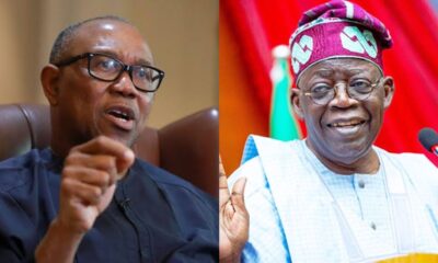L R Peter Obi and President Bola Tinubu