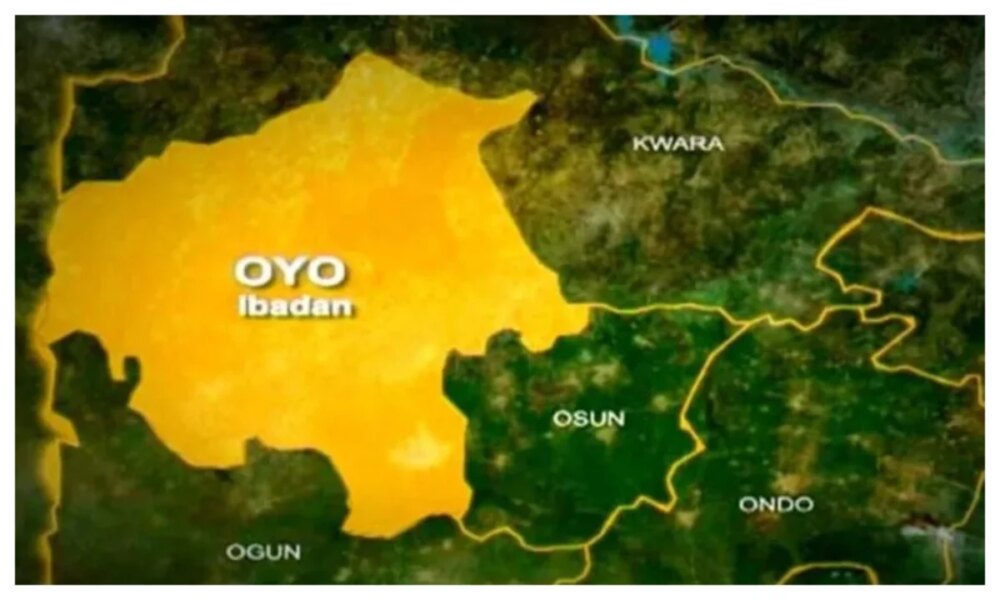 Oyo state map