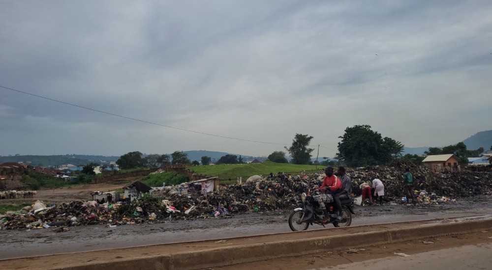 Refuse Dump Swallows Karu Road 1