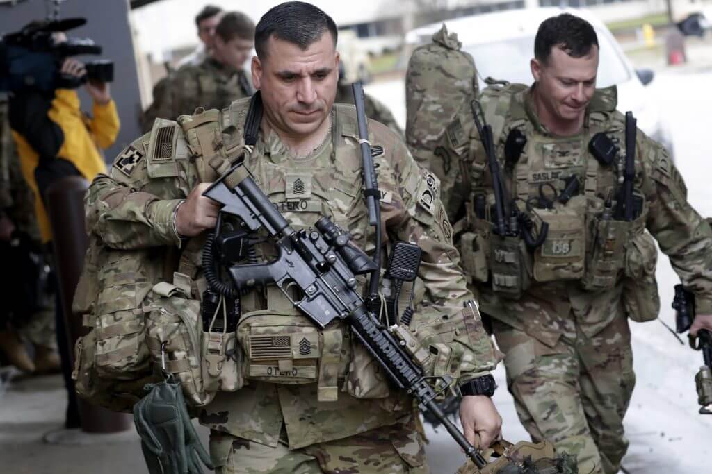 U.S troops in North Carolina 1