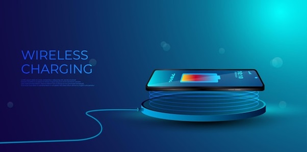 Wireless charging mobile phone