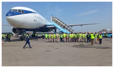 Xenophobia Nigerians evacuated from South Africa arrive in Lagos