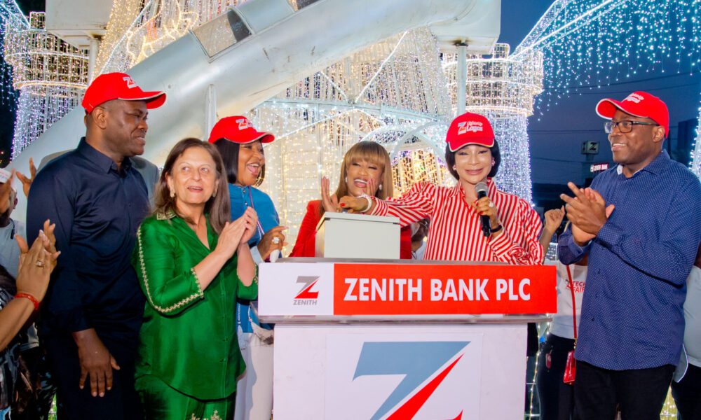 Zenith Bank 2024 Christmas Light Up