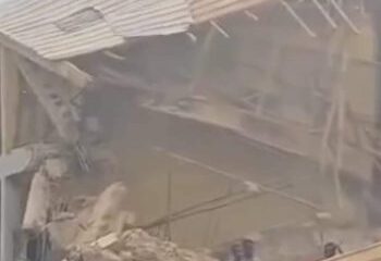 collapse building