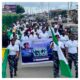 police peace march