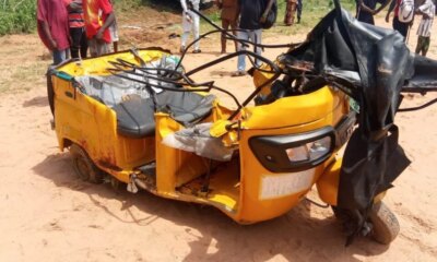 Adamawa tricycle crash