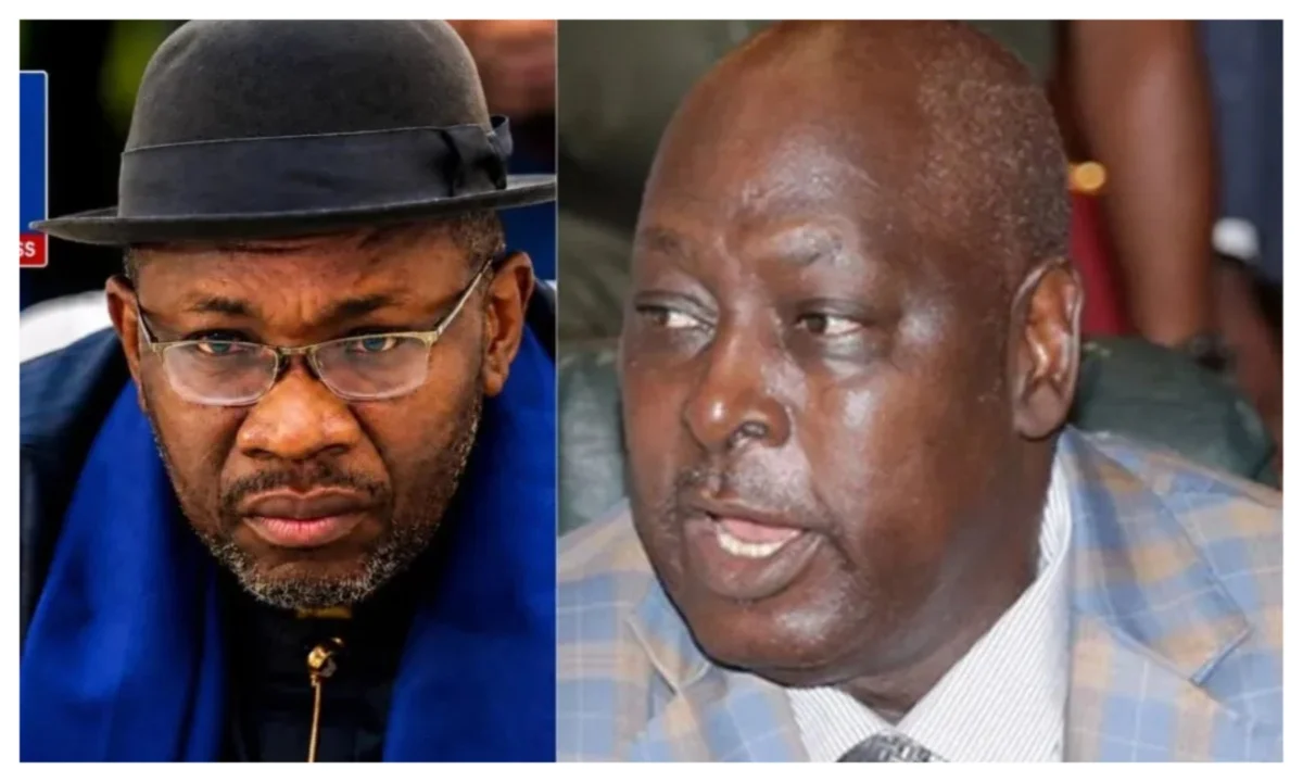 Babachir Lawal meets Seriake Dickson