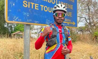 Congolese cyclist Miguel Masaisai has died during a 17 country journey across Africa to promote 1790