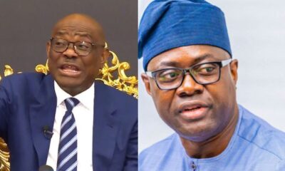 FCT Minister Nyesom Wike and Gov Seyi Makinde