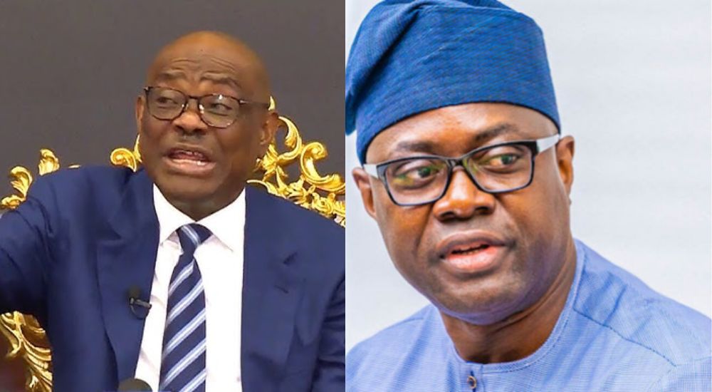 FCT Minister Nyesom Wike and Gov Seyi Makinde