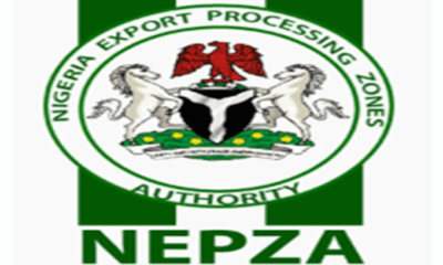 Nigerian Export Processing Zones Authority NEPZA logo