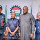 Peter Obi visits NLC headquarters