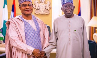 President Bola Ahmed Tinubu with Kaduna State Government Uba Sani e1698214592795