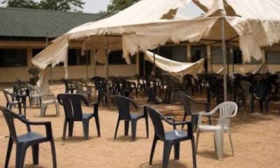 Scene of the attack at Agbani