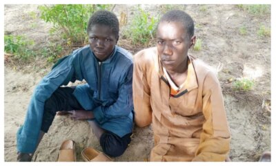 Two teenage terrorists escape camp