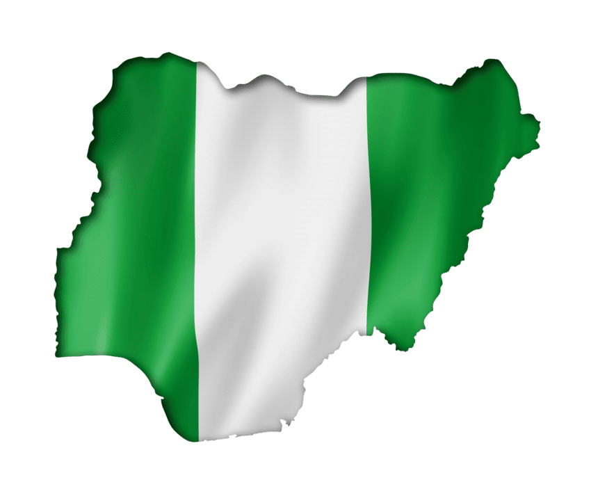nigerian flag map png