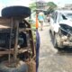 Accident claims life in Umuahia as truck bus collide