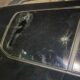 Attacked vehicle
