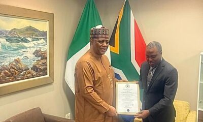 Fani Kayode20presents20Letters20of20Credence20in20South20Africa
