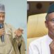 Governor of Kaduna State Uba Sani and Nasir EL Rufia