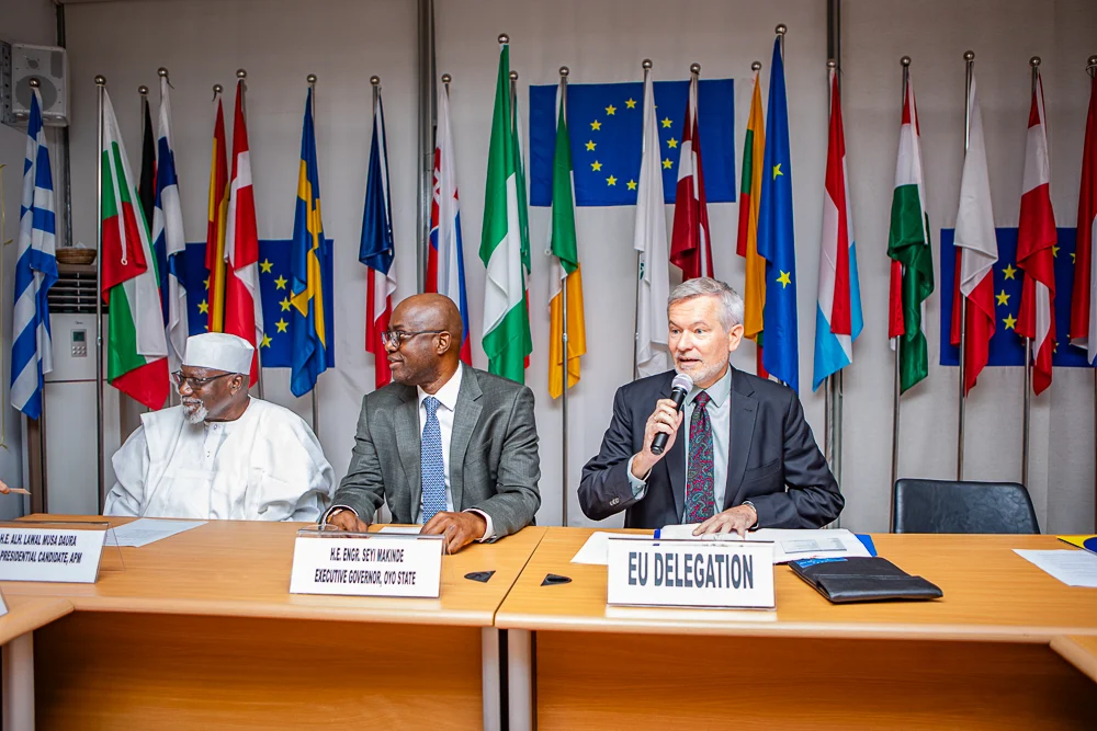 Makinde meets EU ambassador