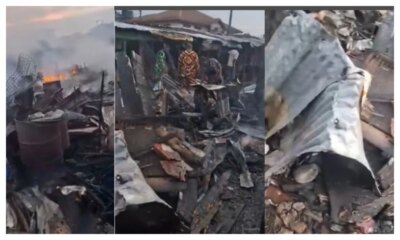 Millions lost as fire outbreak hits Creek Road Market in Port Harcourt