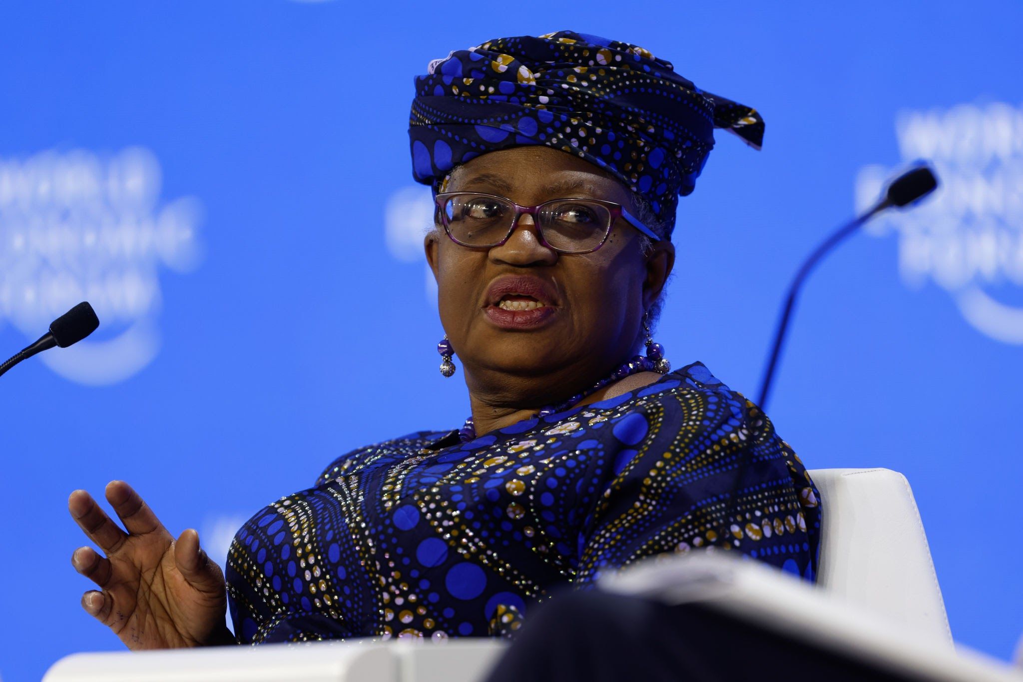 Ngozi Okonjo Iweala director general of the World Trade Organization WTO