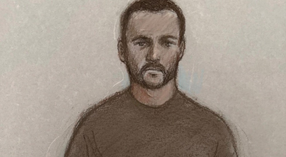 Teddy Young 24 appears at Westminster Magistrates Court. PHOTO PAElizabeth Cook