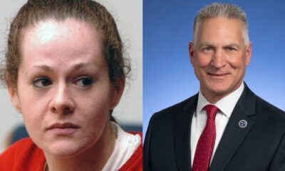 Tennessee Prisons Commissioner Frank Strada and death row inmate Christa Pike