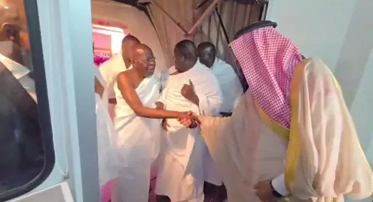 Tinubu arrives in Saudi 2026 768x416 1